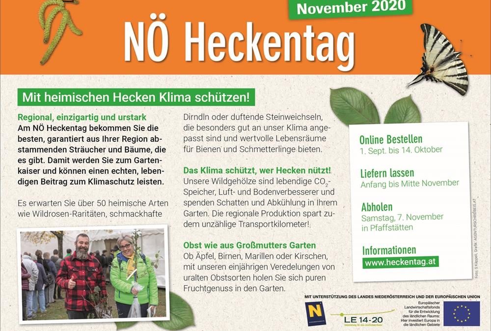NÖ Heckentag November 2020