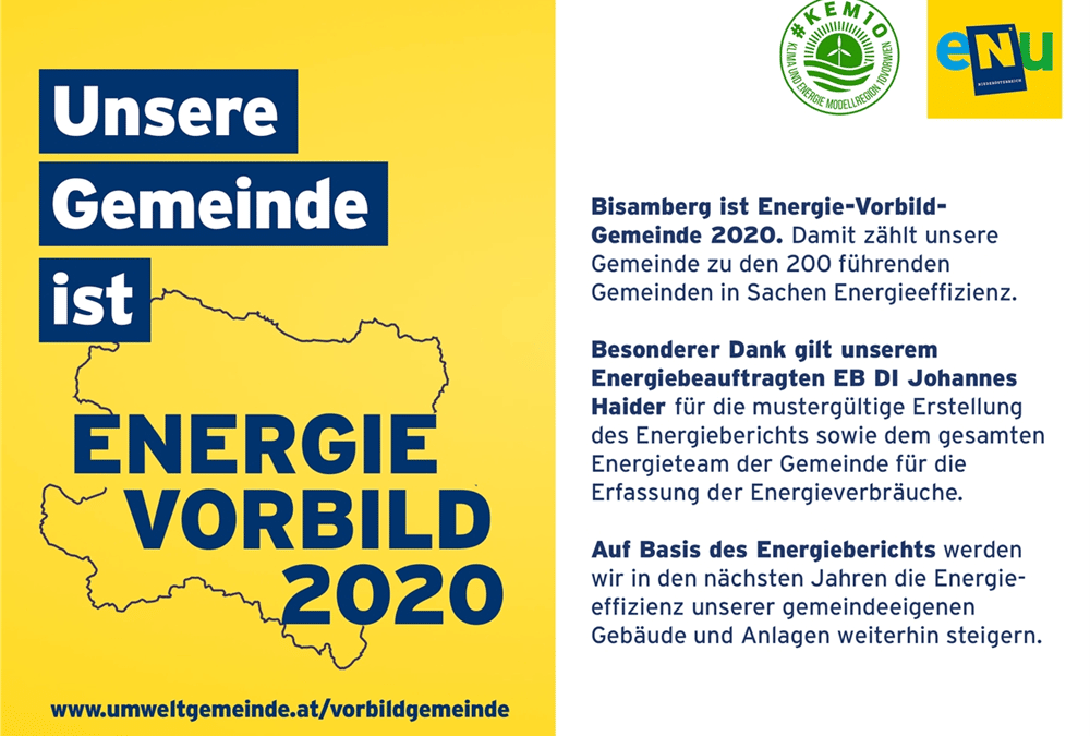 Energie Vorbildgemeinde 2020