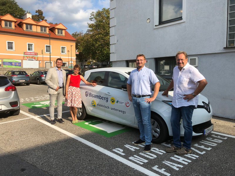 MARKTGEMEINDE BISAMBERG IST ELEKTRO-MOBIL!