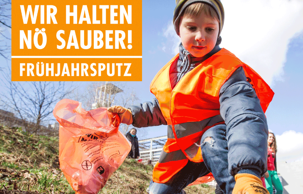 Wir halten Niederösterreich sauber! Frühjahrsputzaktion des Abfallverbands