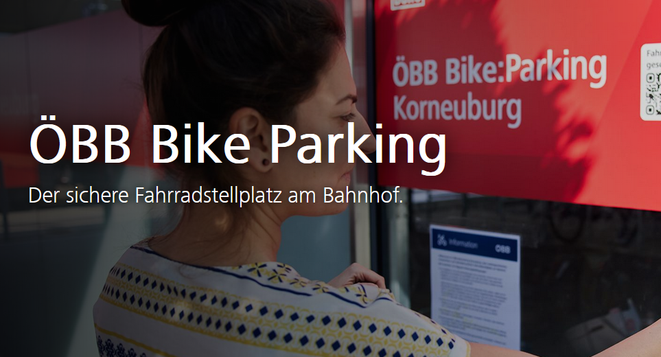 Kostenlose Testung von ÖBB Bike Parking