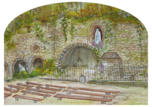 Maiandachten in der Lourdesgrotte