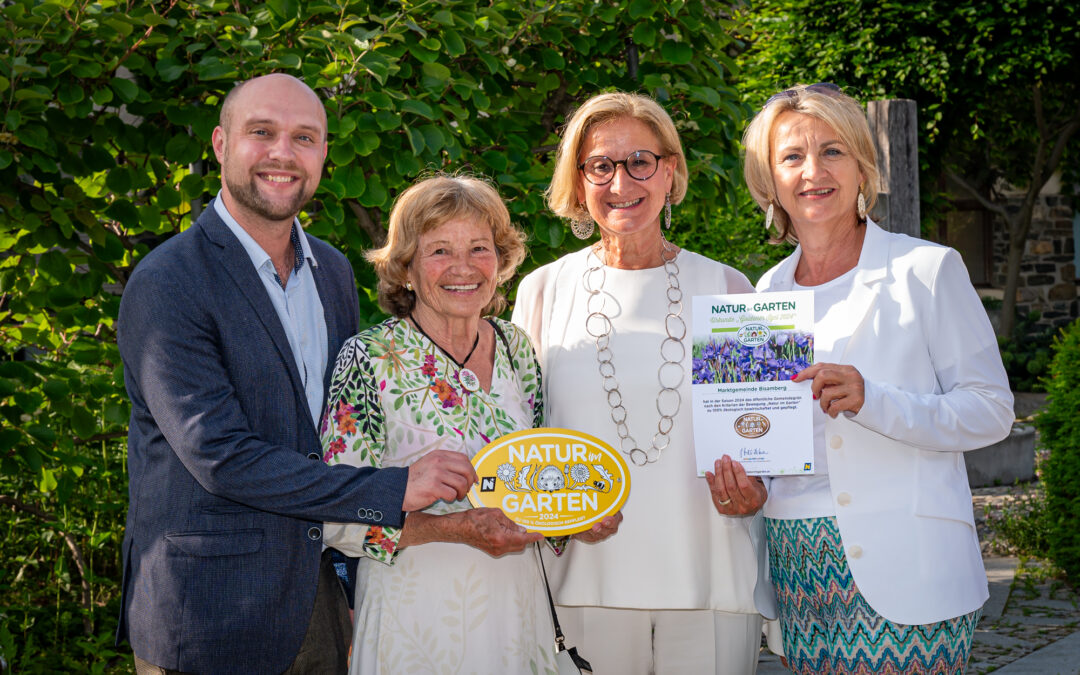 „Goldener Igel“ für die Marktgemeinde Bisamberg