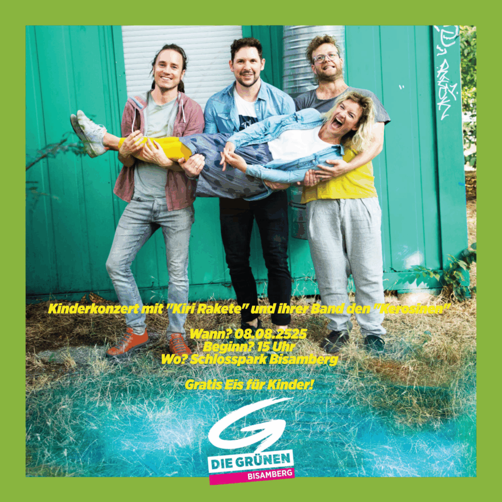 08.08.2025 Kinderkonzert „Kiri Rakete & die Kerosinen“ Schlosspark Bisamberg