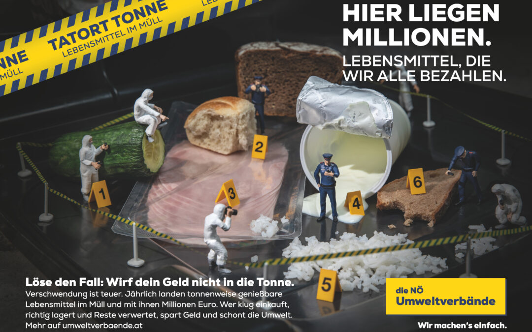 „Tatort Tonne“: Restmüllanalyse des Landes NÖ