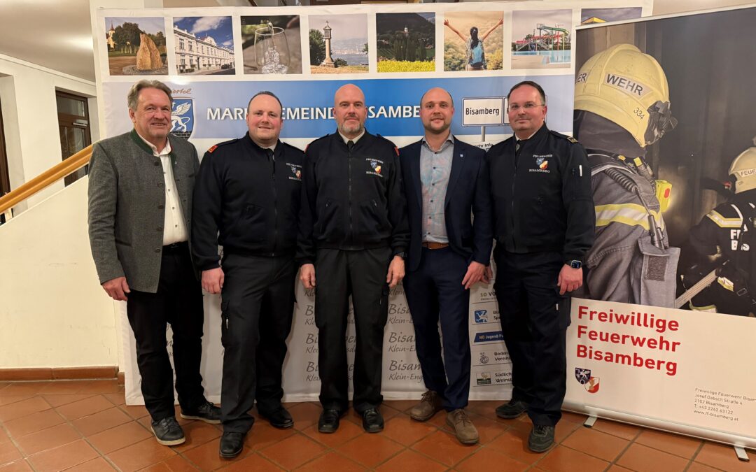 FF Bisamberg: Wahl des Feuerwehrkommandos