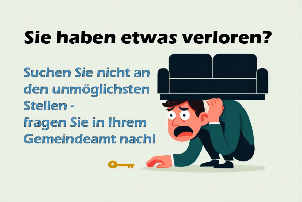 Das nächste Fundamt ist Ihr Gemeindeamt