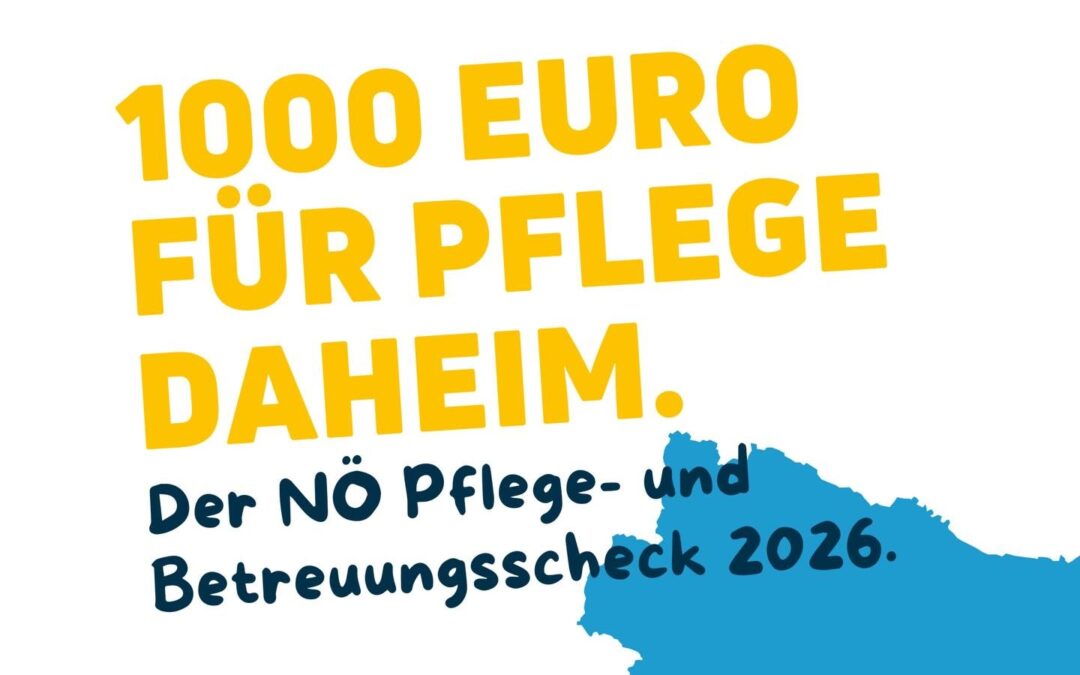 NÖ Pflege- und Betreuungsscheck 2026