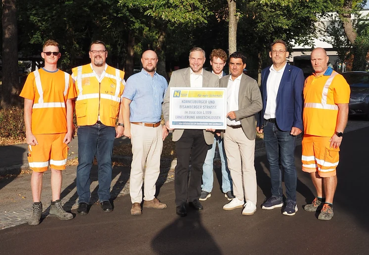 Erfolgreiche Sanierung der Landesstraße L1119